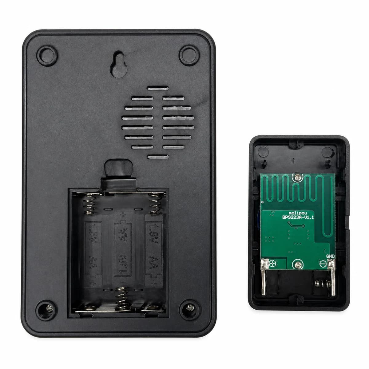 DALE-WRF01-BK Black construction detail