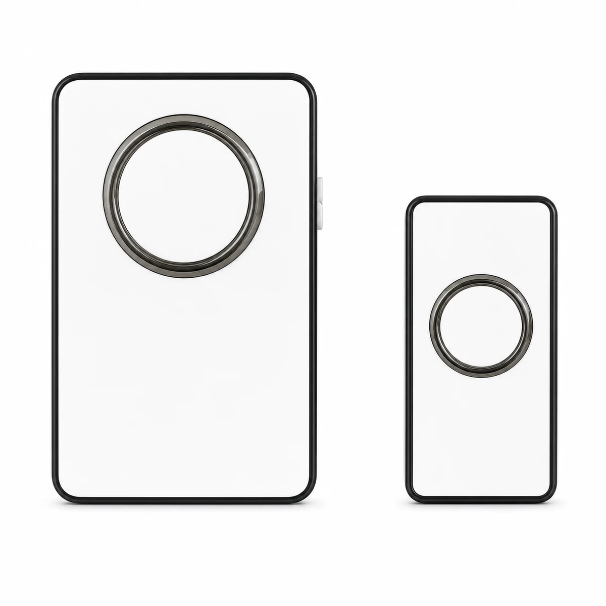 DALE-WRF01-WBK White / Black wireless doorbell set