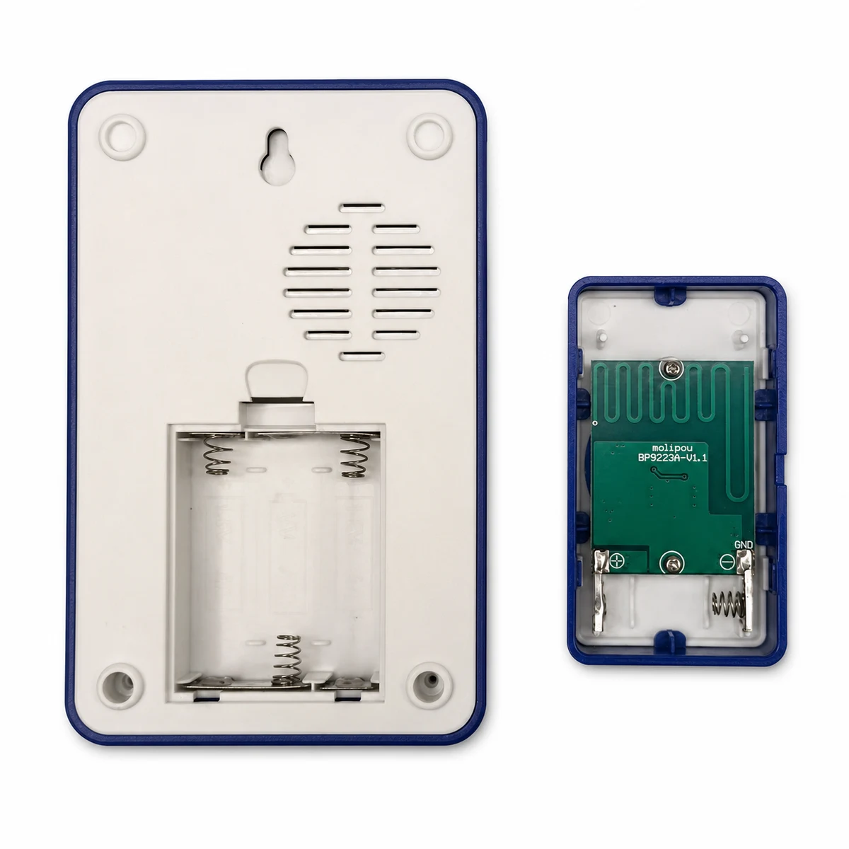 DALE-WRF01-WBU White / Blue construction detail