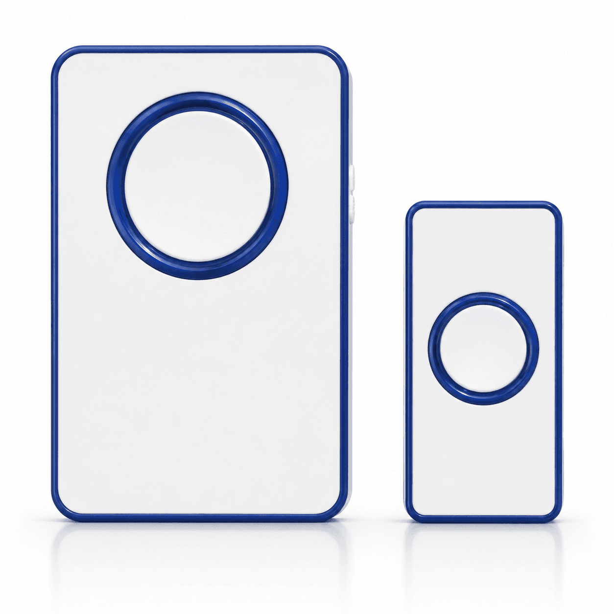 Battery operated wireless RF doorbell front view