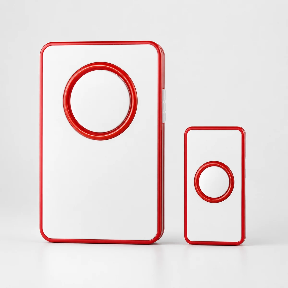 DALE-WRF01-WRD White / Red wireless doorbell set